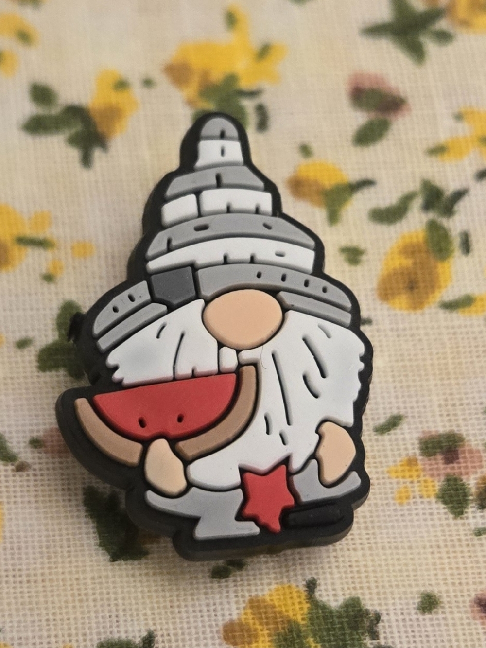 3/$10 Watermelon Gnome Croc Charm Jibbitz
